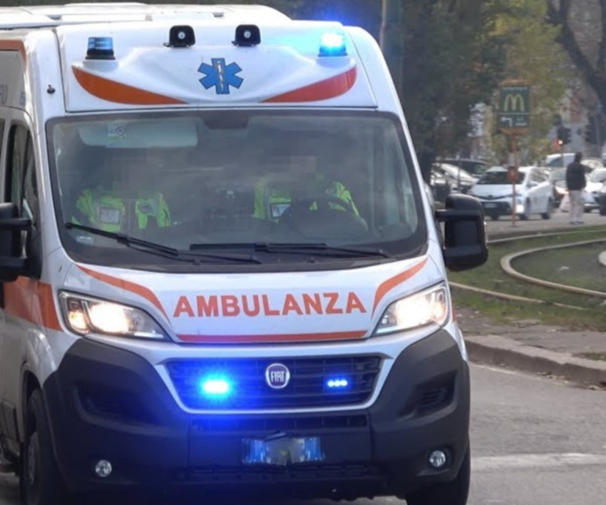ambulanza in corsa