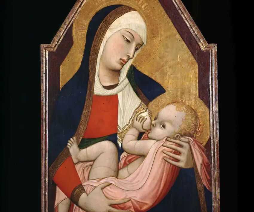 La Madonna del Latte di Lorenzetti